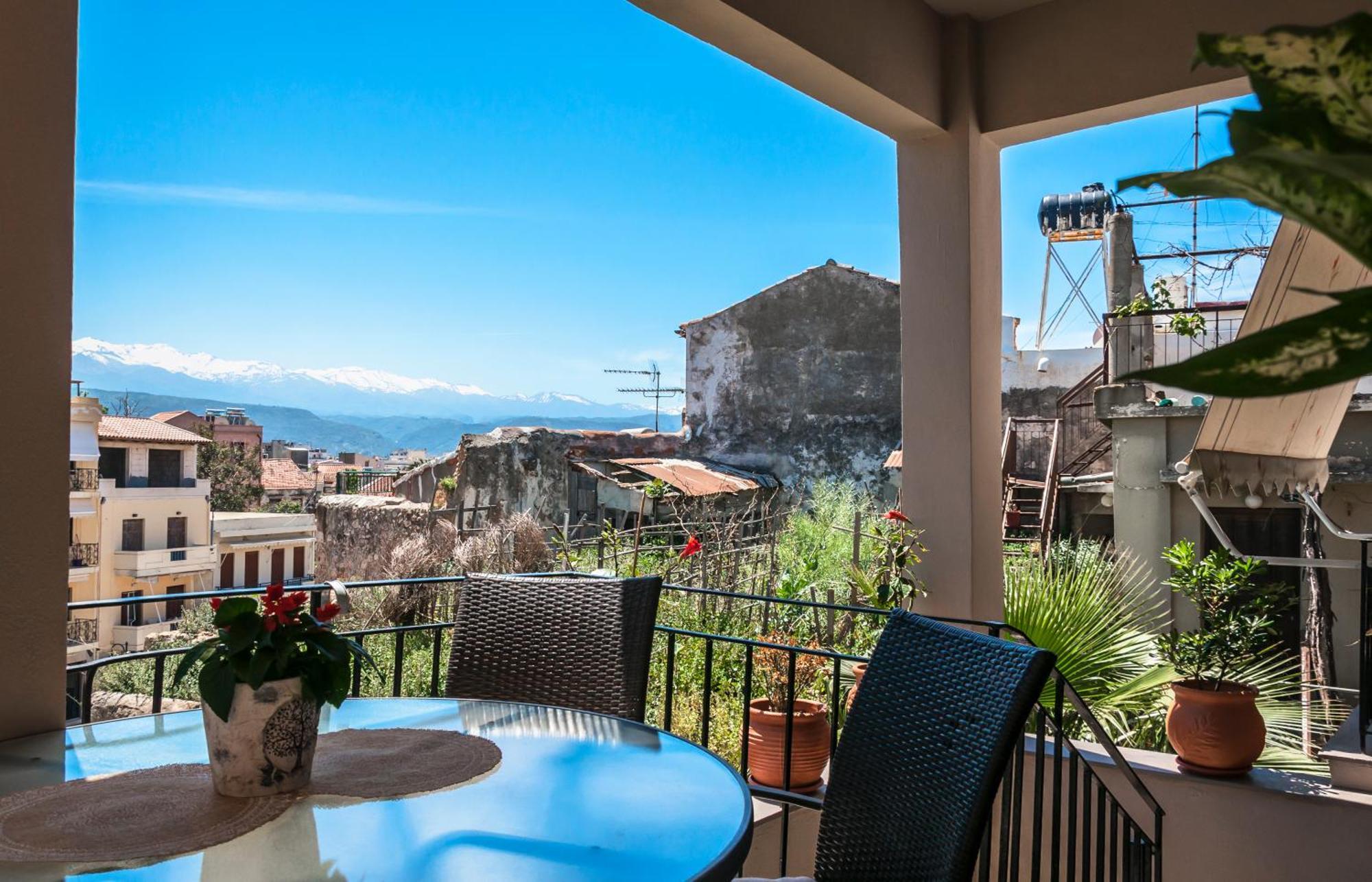 Sophia'S Castle View Apartment 干尼亞 外观 照片